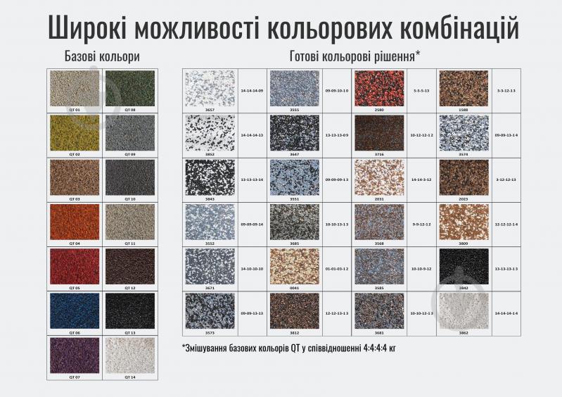 Декоративна штукатурка камінцева Farbmann Deco Stone Silicon Mosaic 1588 23 кг - фото 9