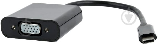 Адаптер Cablexpert USB – VGA 0,15 м черный (AB-CM-VGAF-01) - фото 1