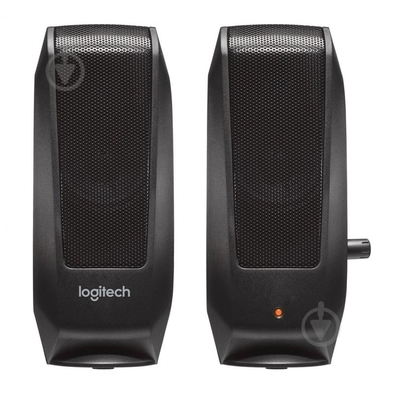 Акустична система Logitech S120 (980-000010) 2.0 black - фото 1