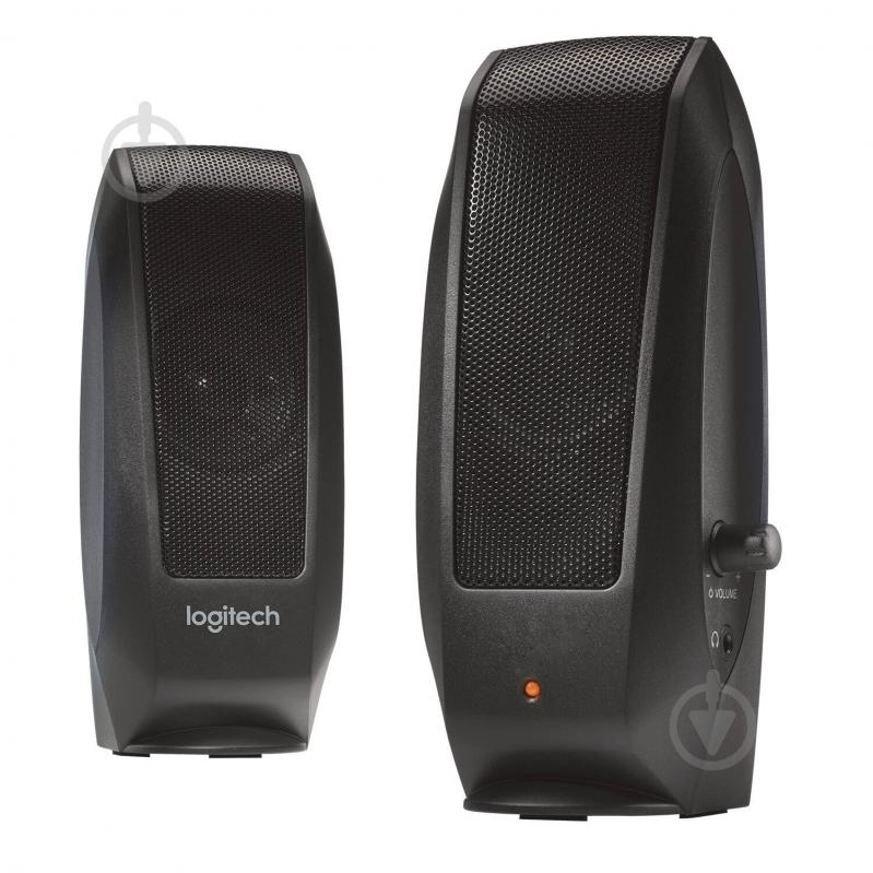 Акустична система Logitech S120 (980-000010) 2.0 black - фото 4