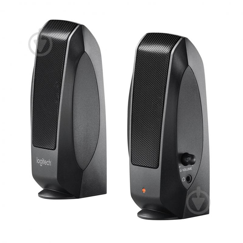 Акустична система Logitech S120 (980-000010) 2.0 black - фото 5