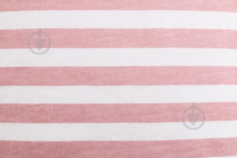 Ночная рубашка Pink stripe р. XL бело-розовый - фото 4