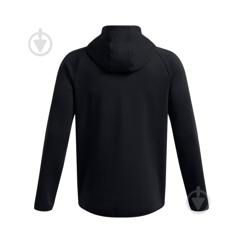 Худі Under Armour Unstoppable Flc FZ HD EU 1389352-001 р.XL чорний - фото 4 Худі Under Armour Unstoppable Flc FZ HD EU 1389352-001 р.XL чорний - фото 4