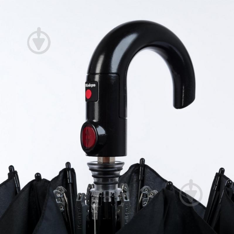 Зонт Knirps Kn95 3260 8499 T.260 Medium Duomatic 2line up black ecorepel - фото 3