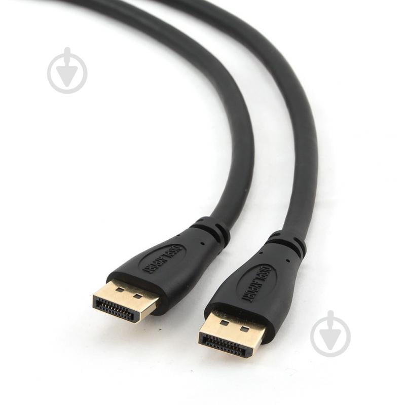 Кабель Cablexpert 1 м чорний (CC-DP-1M) DisplayPort, інтерфейсний - фото 3