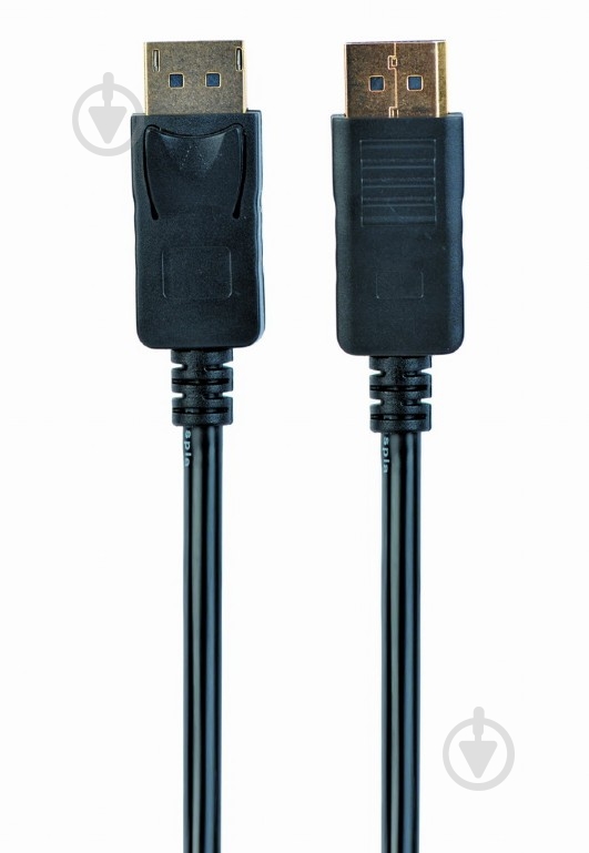Кабель Cablexpert 1,8 м чорний (CC-DP-6) DisplayPort цифровий інтерфейс - фото 1 Кабель Cablexpert 1,8 м чорний (CC-DP-6) DisplayPort цифровий інтерфейс - фото 1