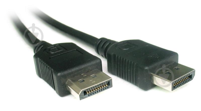 Кабель Cablexpert 1,8 м чорний (CC-DP-6) DisplayPort цифровий інтерфейс - фото 2 Кабель Cablexpert 1,8 м чорний (CC-DP-6) DisplayPort цифровий інтерфейс - фото 2