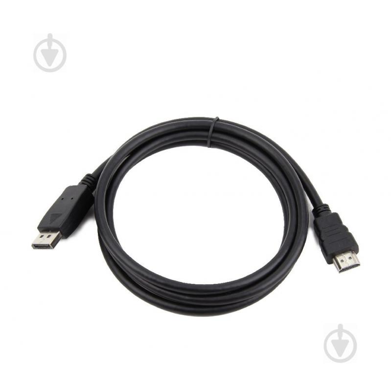 Кабель Cablexpert 1 м чорний (CC-DP-HDMI-1M) DisplayPort-HDMI - фото 2