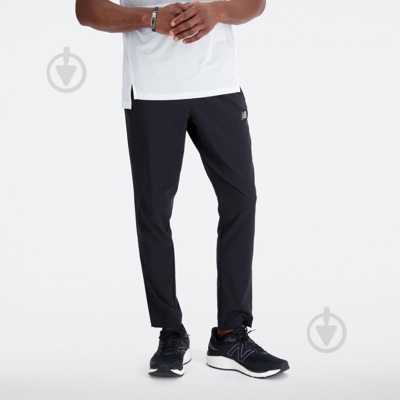 Брюки New Balance ACCELERATE PANT MP33242BK р. L черный - фото 1