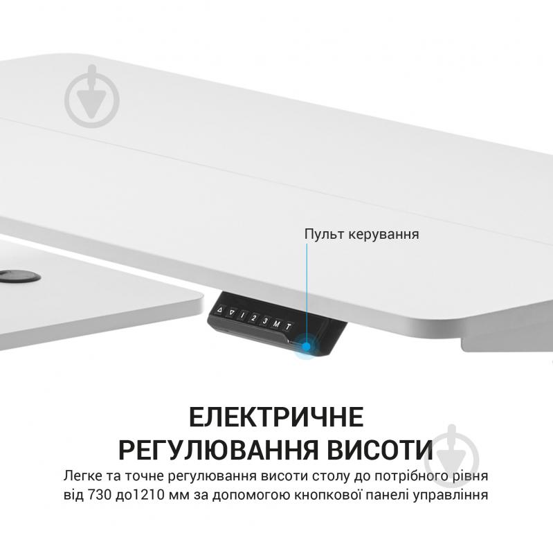 ВИТРИНА! Стол компьютерный OfficePro ODE119W - фото 7 ВИТРИНА! Стол компьютерный OfficePro ODE119W - фото 7