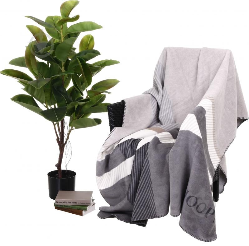 Плед Modern Stein 150x200 см серый Joop! - фото 1