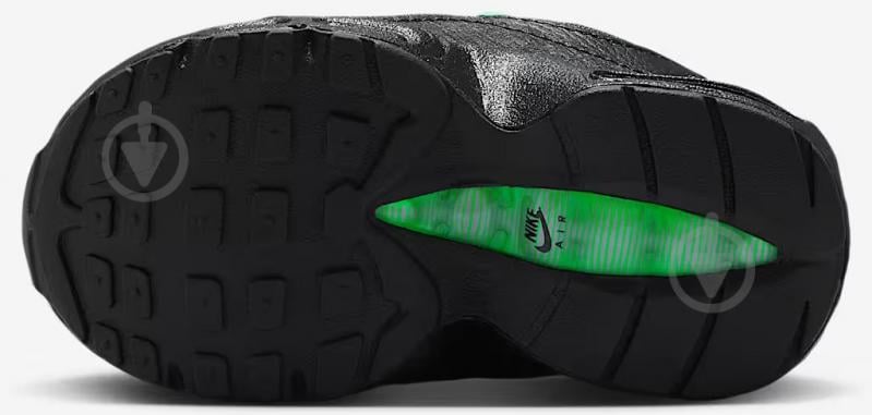 Кроссовки детские демисезонные Nike Air Max 95 Recraft LTR BT HQ6365-009 р.18,5 черные - фото 2 Кроссовки детские демисезонные Nike Air Max 95 Recraft LTR BT HQ6365-009 р.18,5 черные - фото 2