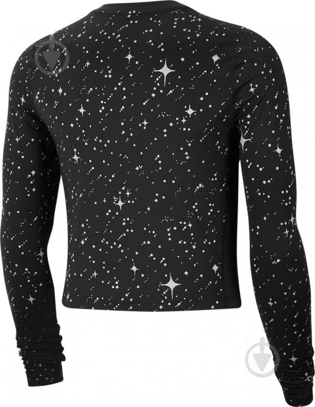 Світшот Nike W NP WM STARRY NIGHT MTLC TOP BV5566-010 р. L чорний - фото 2