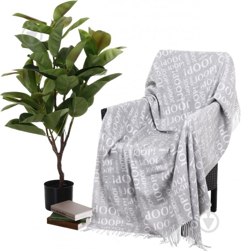 Плед Fine-Repeat 130x170 см серый Joop! - фото 1