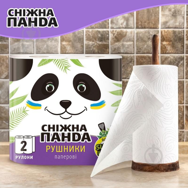 Бумажные полотенца Сніжна Панда двухслойная 2 шт. - фото 2