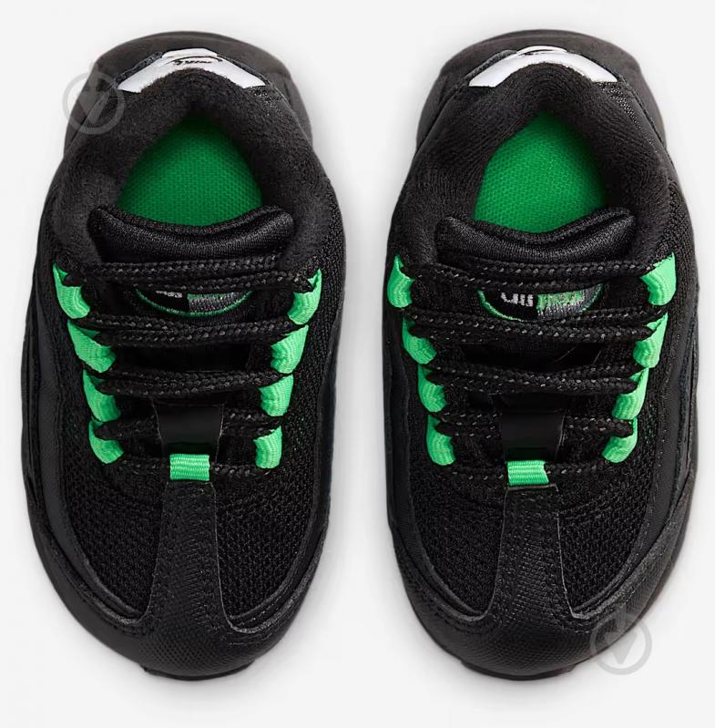 Кроссовки детские демисезонные Nike Air Max 95 Recraft LTR BT HQ6365-009 р.19,5 черные - фото 4 Кроссовки детские демисезонные Nike Air Max 95 Recraft LTR BT HQ6365-009 р.19,5 черные - фото 4