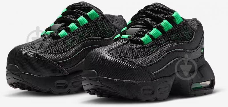 Кроссовки детские демисезонные Nike Air Max 95 Recraft LTR BT HQ6365-009 р.19,5 черные - фото 5 Кроссовки детские демисезонные Nike Air Max 95 Recraft LTR BT HQ6365-009 р.19,5 черные - фото 5