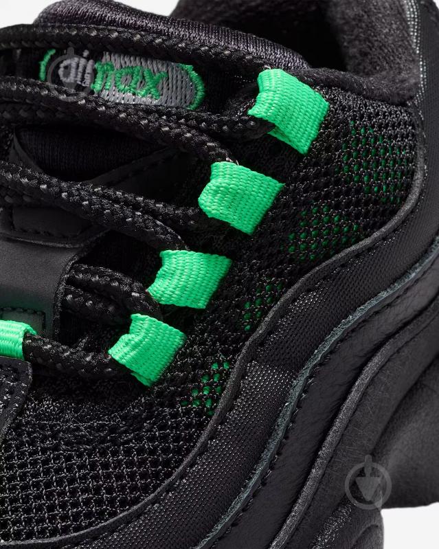 Кроссовки детские демисезонные Nike Air Max 95 Recraft LTR BT HQ6365-009 р.19,5 черные - фото 7 Кроссовки детские демисезонные Nike Air Max 95 Recraft LTR BT HQ6365-009 р.19,5 черные - фото 7