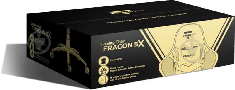 Кресло FRAGON 5X series FGLHF5BT4D1522OR1 черно-оранжевый - фото 9