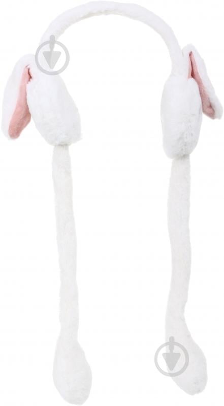 Головной убор Shantou наушники меховые детские E2320 подвижные ушки E2320 р.OS белый - фото 1