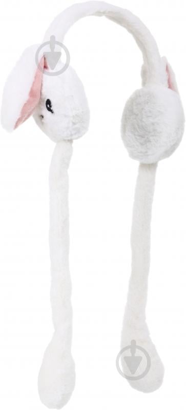 Головной убор Shantou наушники меховые детские E2320 подвижные ушки E2320 р.OS белый - фото 4