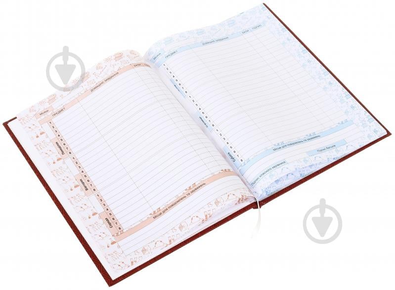 Дневник школьный Print bordo Nota Bene - фото 4
