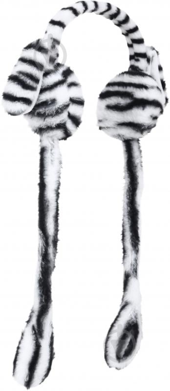 Головной убор Shantou наушники меховые детские E2319 подвижные ушки E2319 р.OS черно-белый - фото 2 Головной убор Shantou наушники меховые детские E2319 подвижные ушки E2319 р.OS черно-белый - фото 2