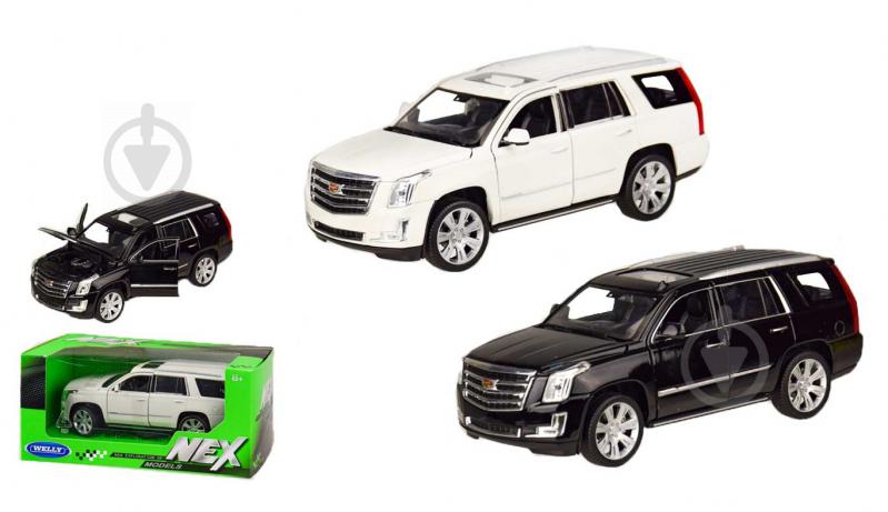 Автомодель Welly 1:27 Cadillac Escalade в асортименті 24084W - фото 1