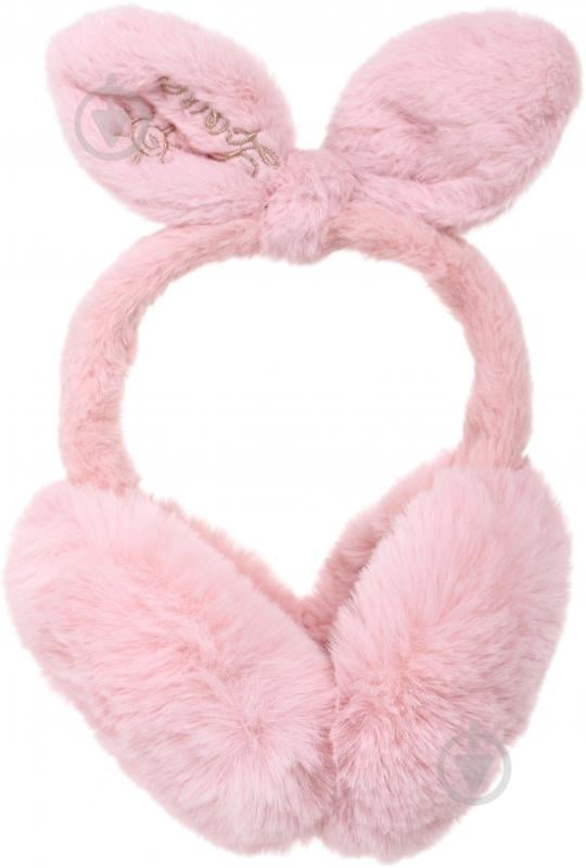 Головний убір Shantou навушники хутряні дитячі з зав'язками E2311 E2311 р.OS рожевий - фото 2