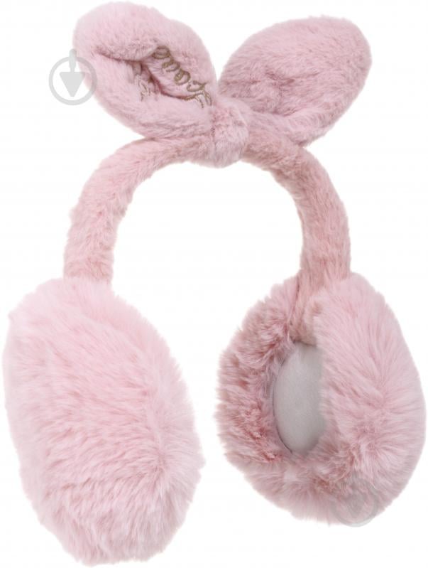 Головний убір Shantou навушники хутряні дитячі з зав'язками E2311 E2311 р.OS рожевий - фото 3