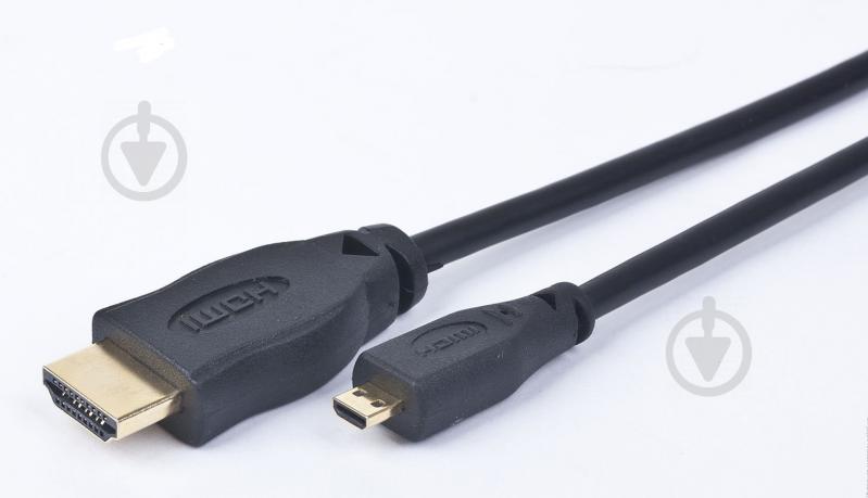 Кабель Cablexpert HDMI V.2.0 позолоченные коннекторы 1,8 м черный (CC-HDMID-6) - фото 2