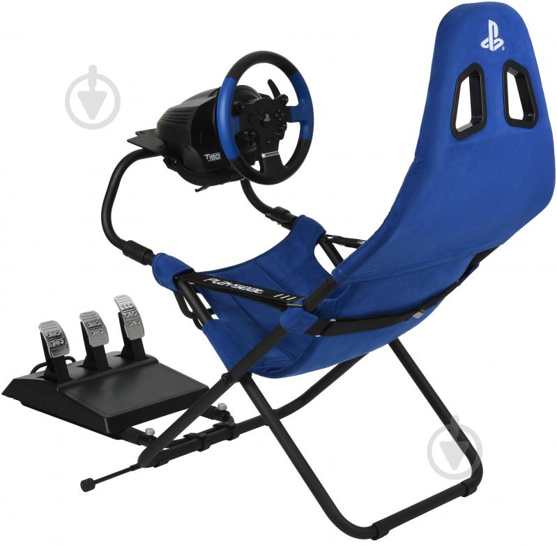 Кресло Playseat игровое с креплением для Руля Playseat Challenge Playstation (RCP.00162) синий - фото 14