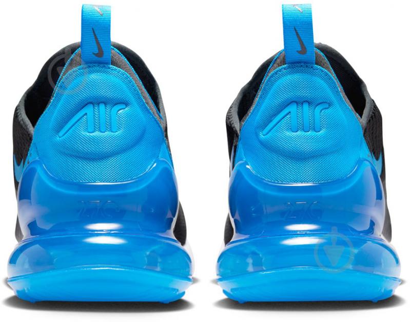 Кросівки чоловічі Nike AIR MAX 270 AH8050-028 р.46 чорно-сині - фото 6