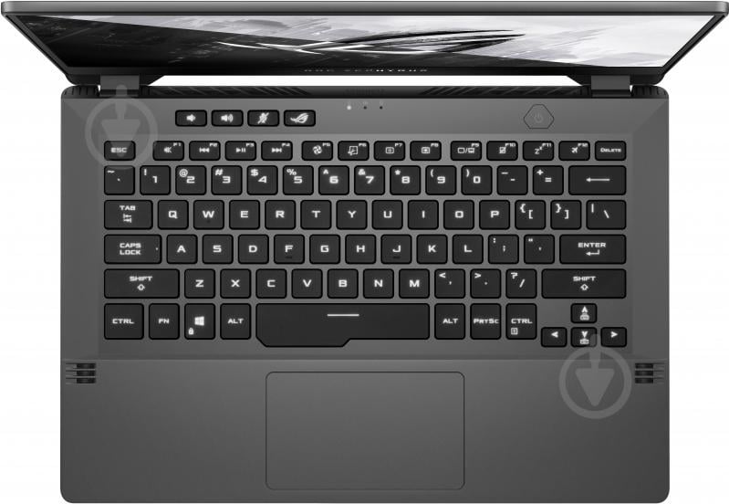 Ноутбук Asus ROG Zephyrus G14 GA401II-BM209 14 (90NR03J3-M05100) grey - фото 3