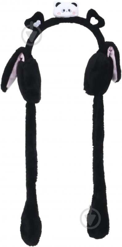 Головной убор Shantou наушники меховые детские E2322 подвижные ушки E2322 р.OS черный - фото 1 Головной убор Shantou наушники меховые детские E2322 подвижные ушки E2322 р.OS черный - фото 1