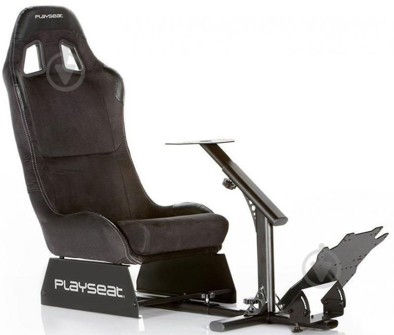 Кресло Playseat Кокпит с креплением для руля и педалей Playseat Evolution Alcantara (REM.00008) черный - фото 1