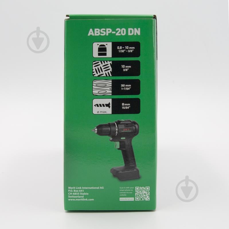 Шуруповерт аккумуляторный DWT ABSP-20 DN ABSP-20 DN - фото 7