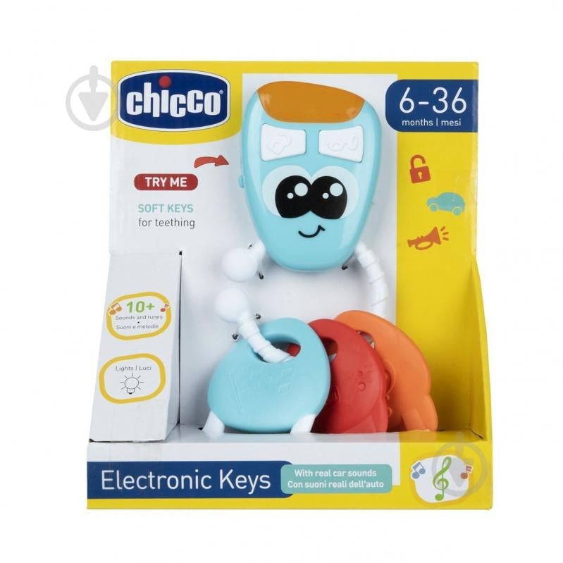 Погремушка Chicco Электронные ключи 11163.00 - фото 3