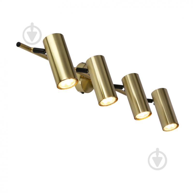 Спот Candellux Colly 4x15 Вт GU10 латунь 94-01740 - фото 4