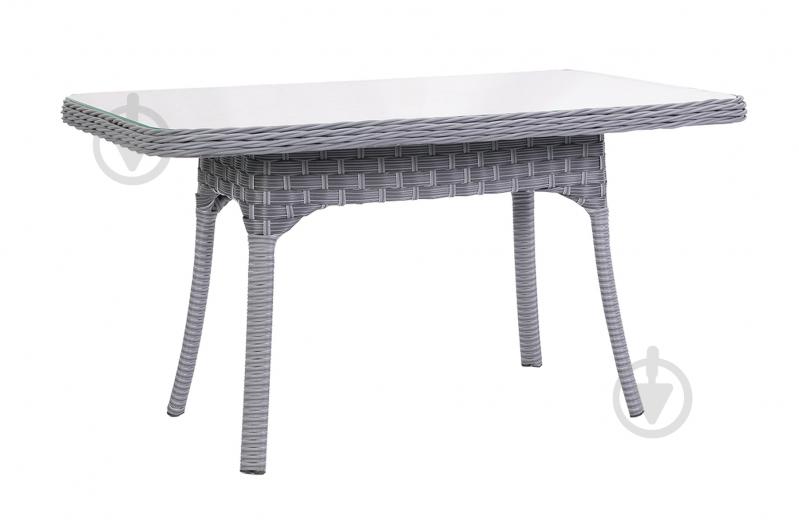 Стол Николас NEW со стеклом 11045687 79x141 см - фото 1 Стол Николас NEW со стеклом 11045687 79x141 см - фото 1