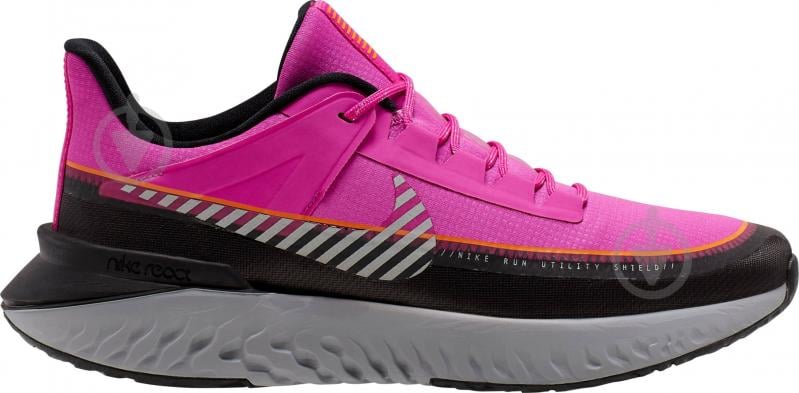 Кроссовки женские Nike LEGEND REACT 2 SHIELD BQ3383-600 р.41 розовые - фото 1