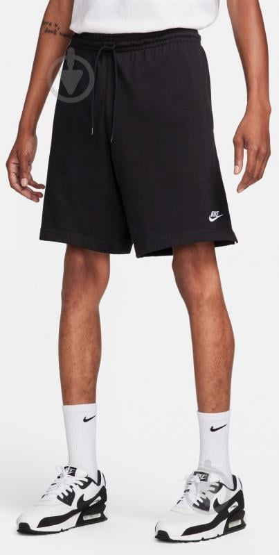 Шорты Nike NK CLUB KNIT SHORT FQ4359-010 р. 2XL черный - фото 1