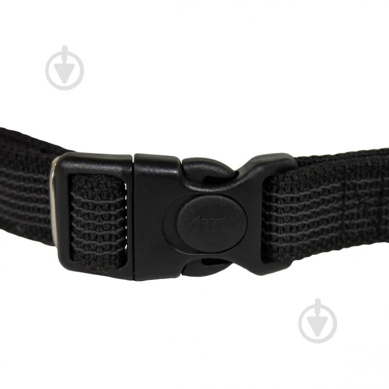 Ошейник Lucky Pet из прорезиненной ленты подшитый 2,0/35-45 черный - фото 3 Ошейник Lucky Pet из прорезиненной ленты подшитый 2,0/35-45 черный - фото 3