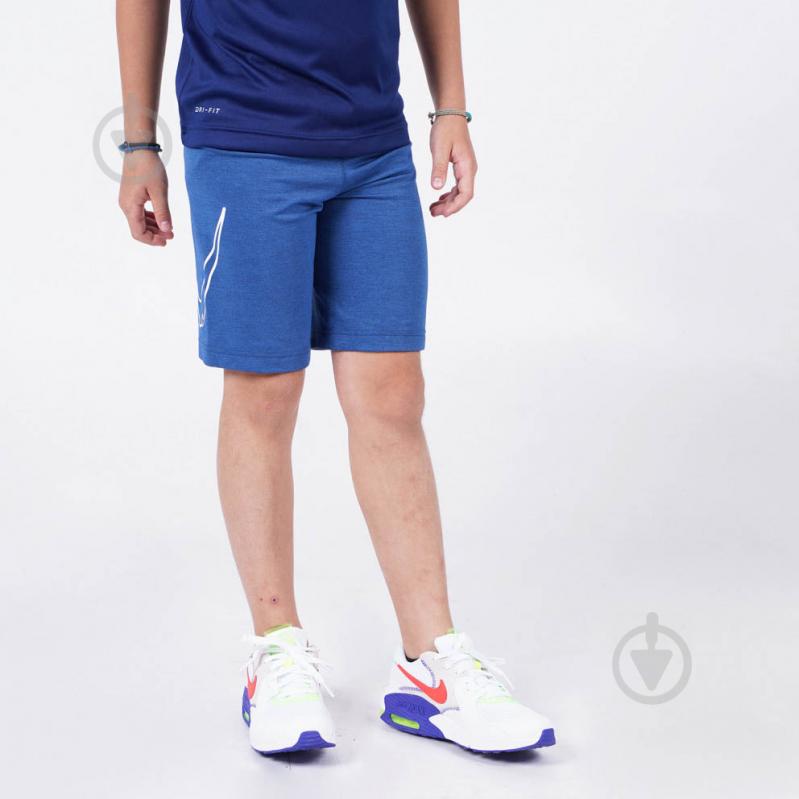 Спортивный костюм Nike DF SPORT T-SHIRT AND SHORT SET 86H589-U1U р.4 синий - фото 4