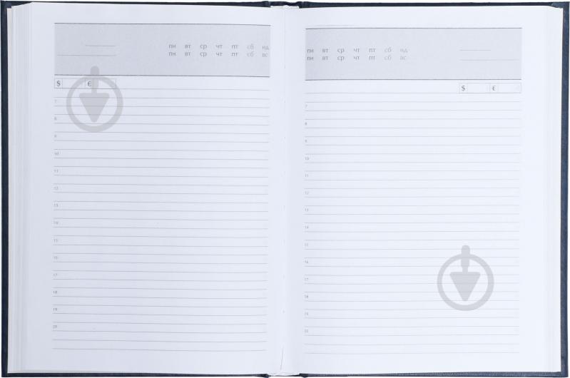 Дневник Expert A5 288 л синий Buromax - фото 3