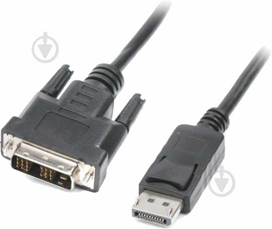 Кабель Viewcon DisplayPort – DVI 1,8 м black (VC-DVI-DP-1.8m) - фото 1