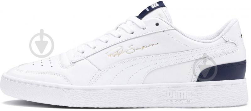 Кроссовки мужские Puma Ralph Sampson Lo 37084602 р.38,5 белые - фото 1