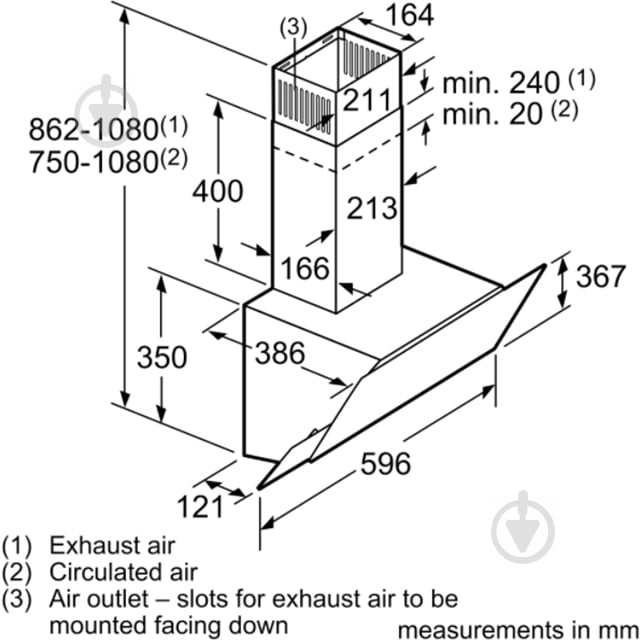 Вытяжка Bosch DWK065G60R - фото 8