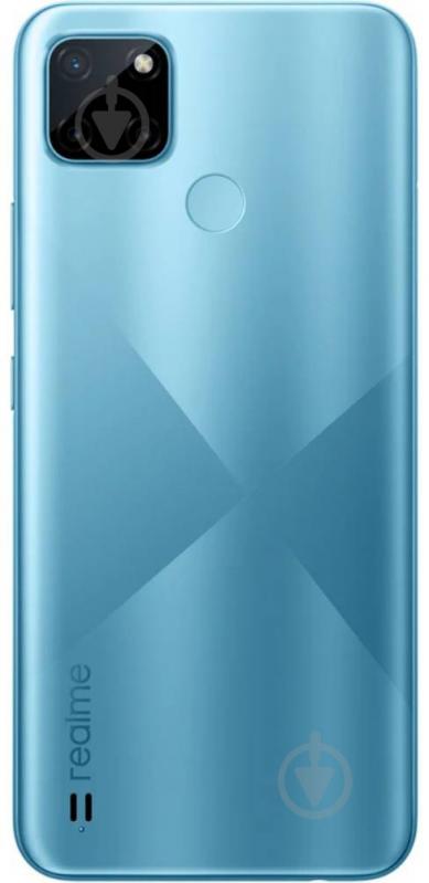 Смартфон realme C21Y NFC 4/64GB cross blue (RMX3263) - фото 5