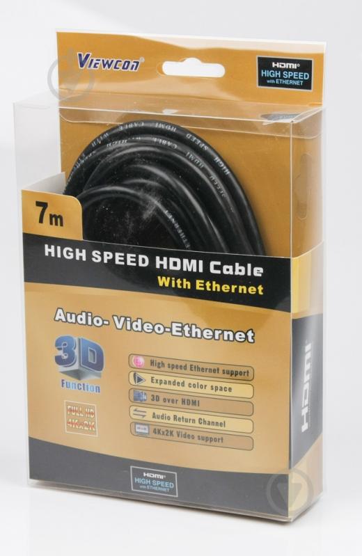 Кабель Viewcon 7 м (VC-HDMI-160-7m) HDMI-HDMI - фото 2